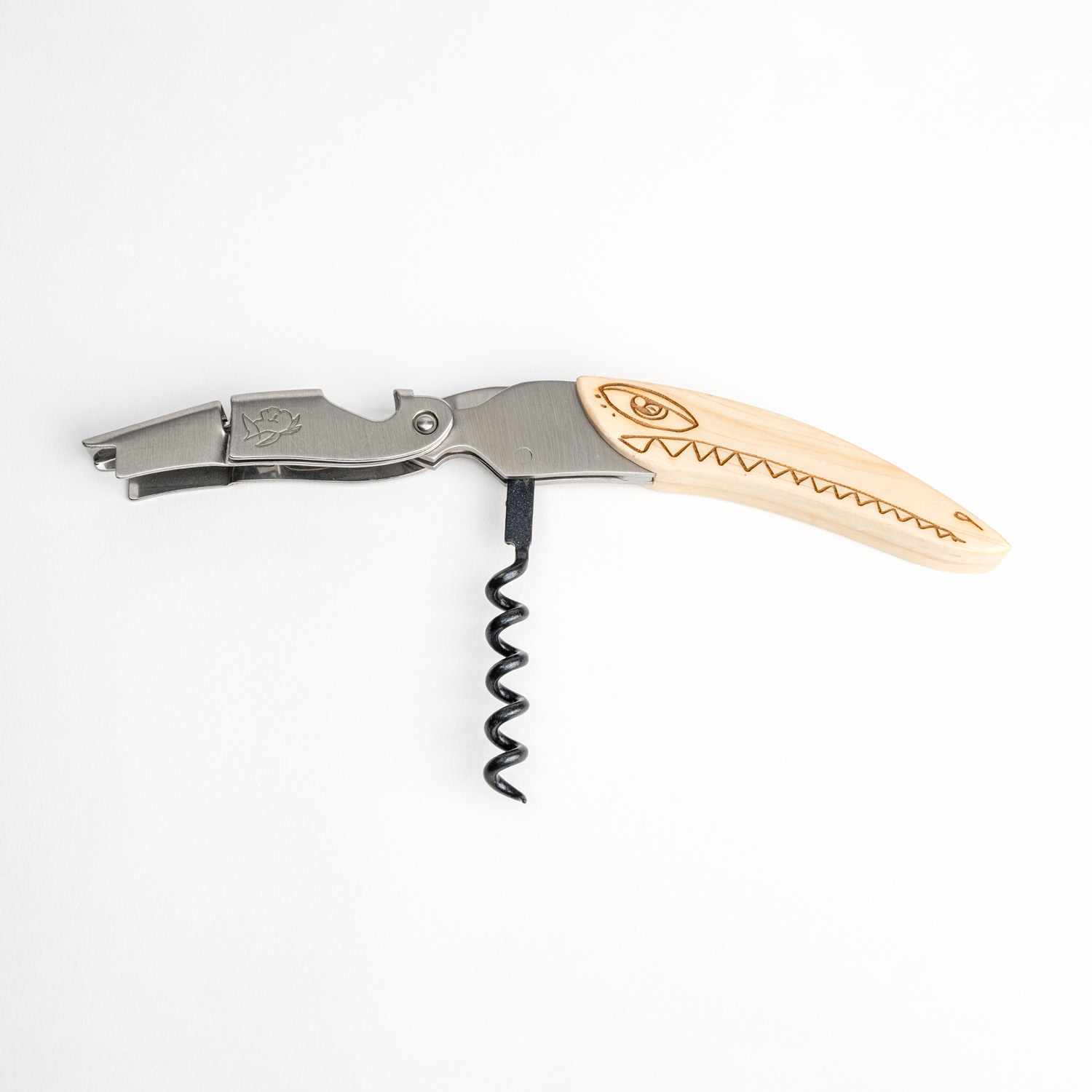 Image of Urban Tattoo Wood Clin d'Oeil Design Corkscrews 5