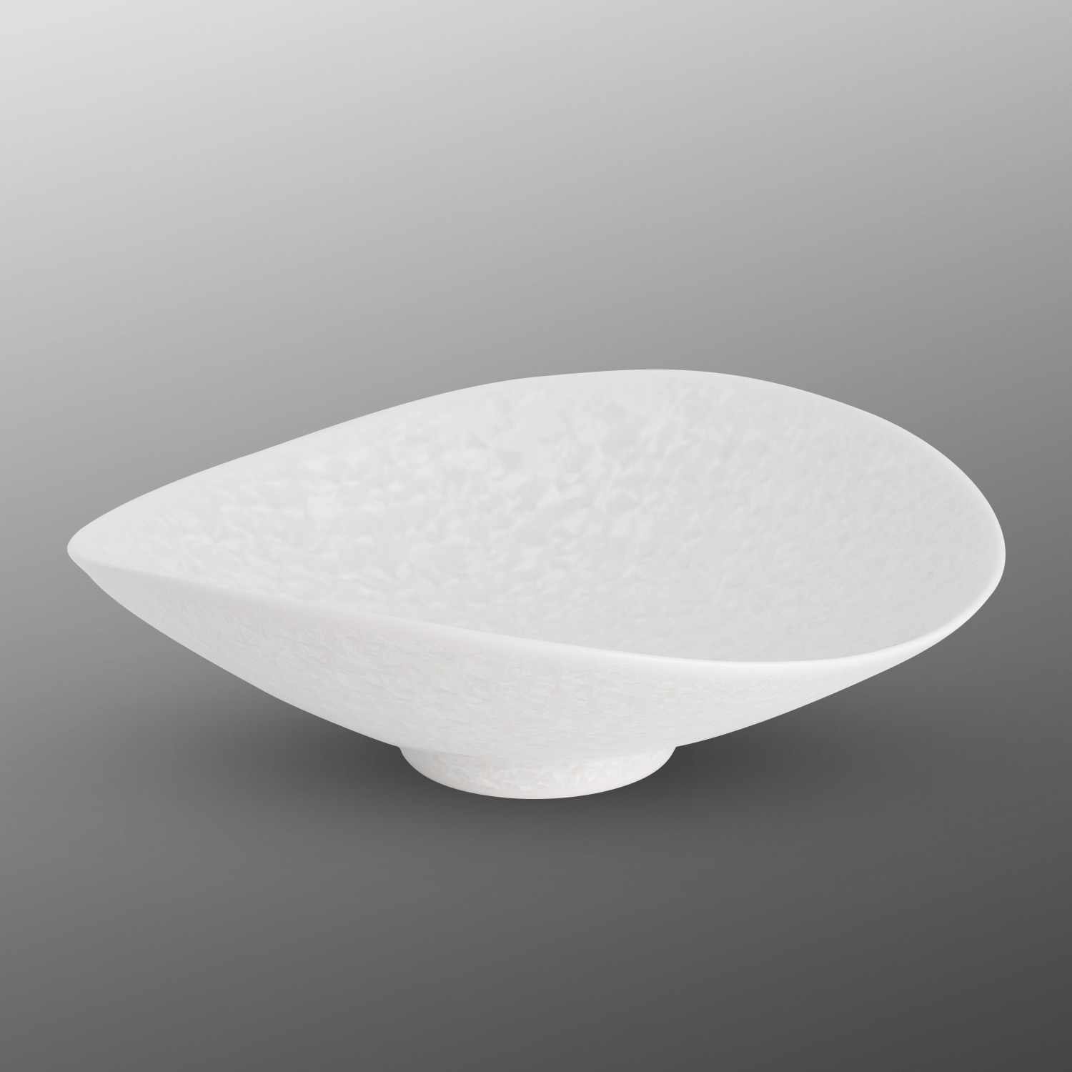 Image of Saku White Abstract Bowl 6" 1