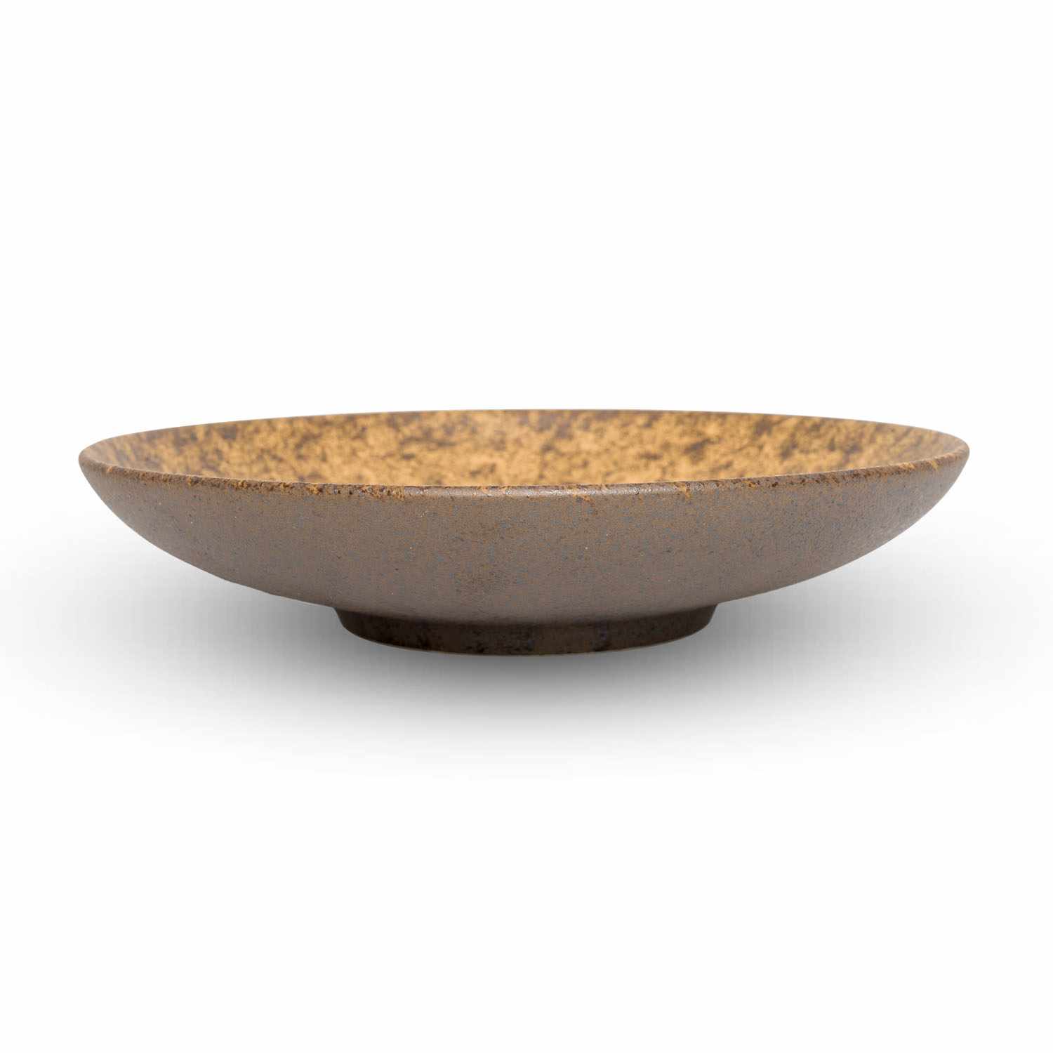 Image of Eki Brown Coupe Plate 9" 2