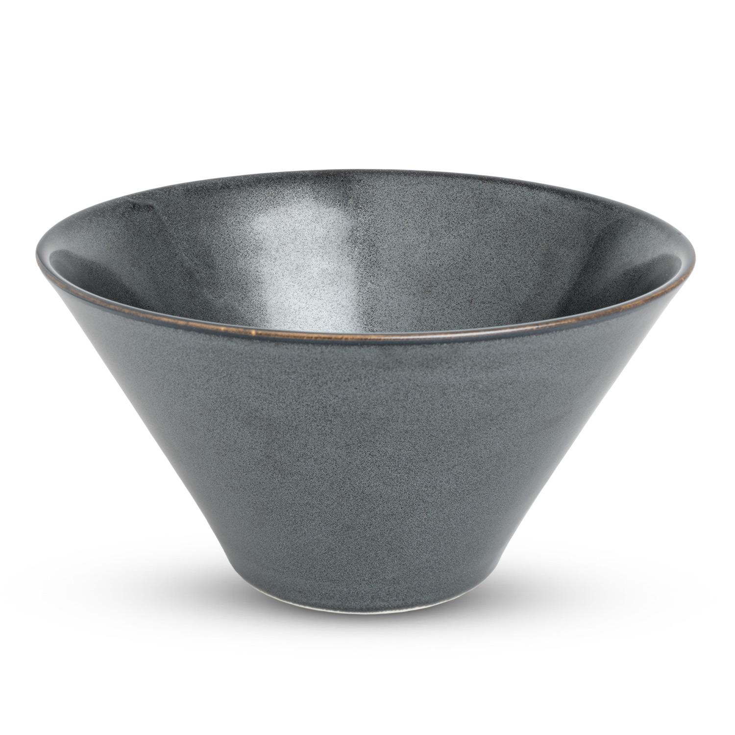 Tessa Black Ramen Bowl 7.5"