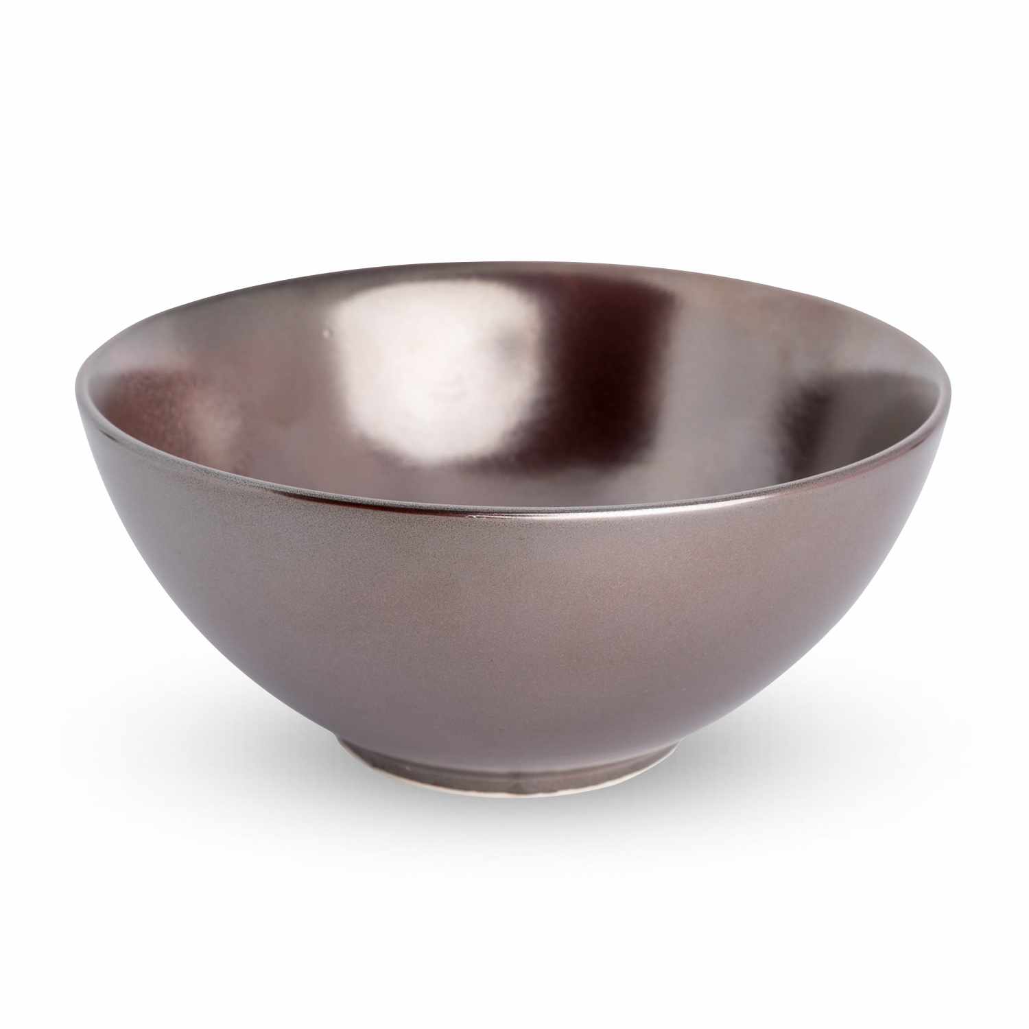 Image of Ginshu Metallic Red Bowl 6" 1