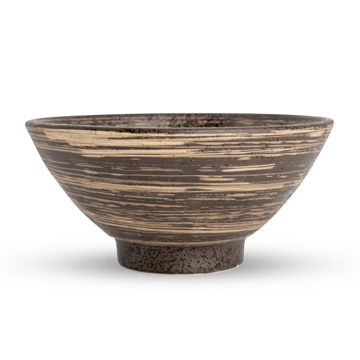 Image of Uzumaki Dark Brown Bowl 6" 2