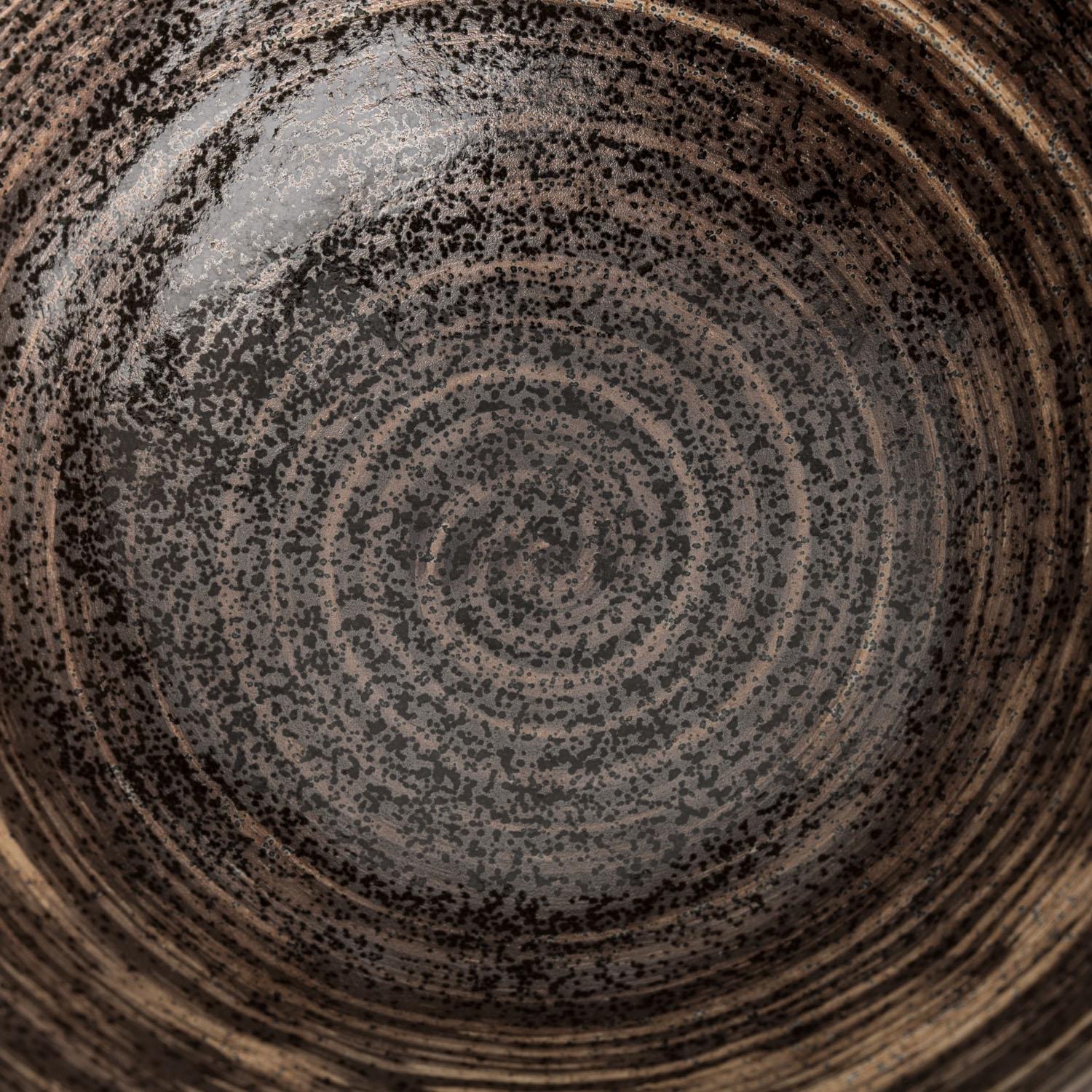 Image of Uzumaki Dark Brown Bowl 6" 4