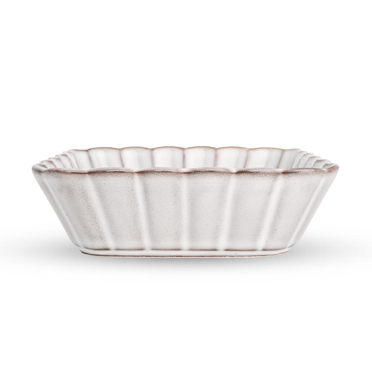 Image of Fuga White Square Bowl 4.5" 2