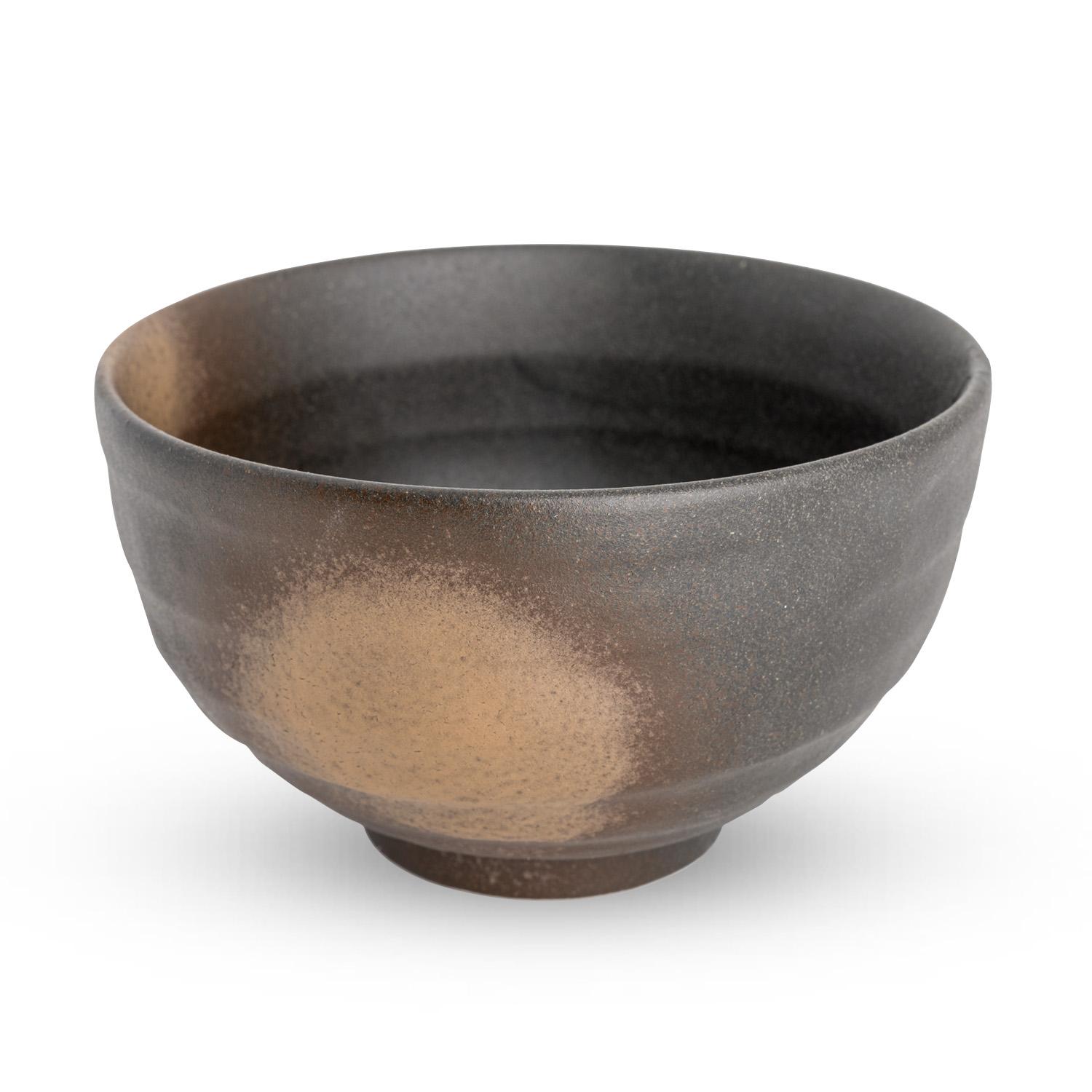 Image of Black Bizen Bowl 5" 1