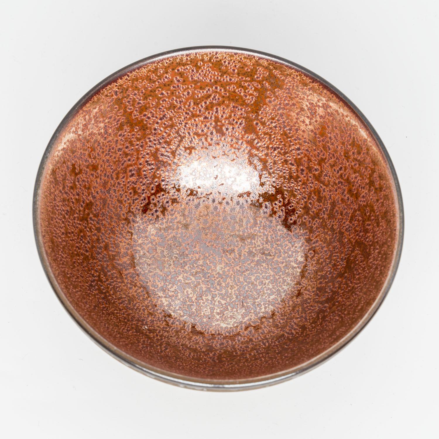 Image of Metallic Brown Bowl 4.75" 3