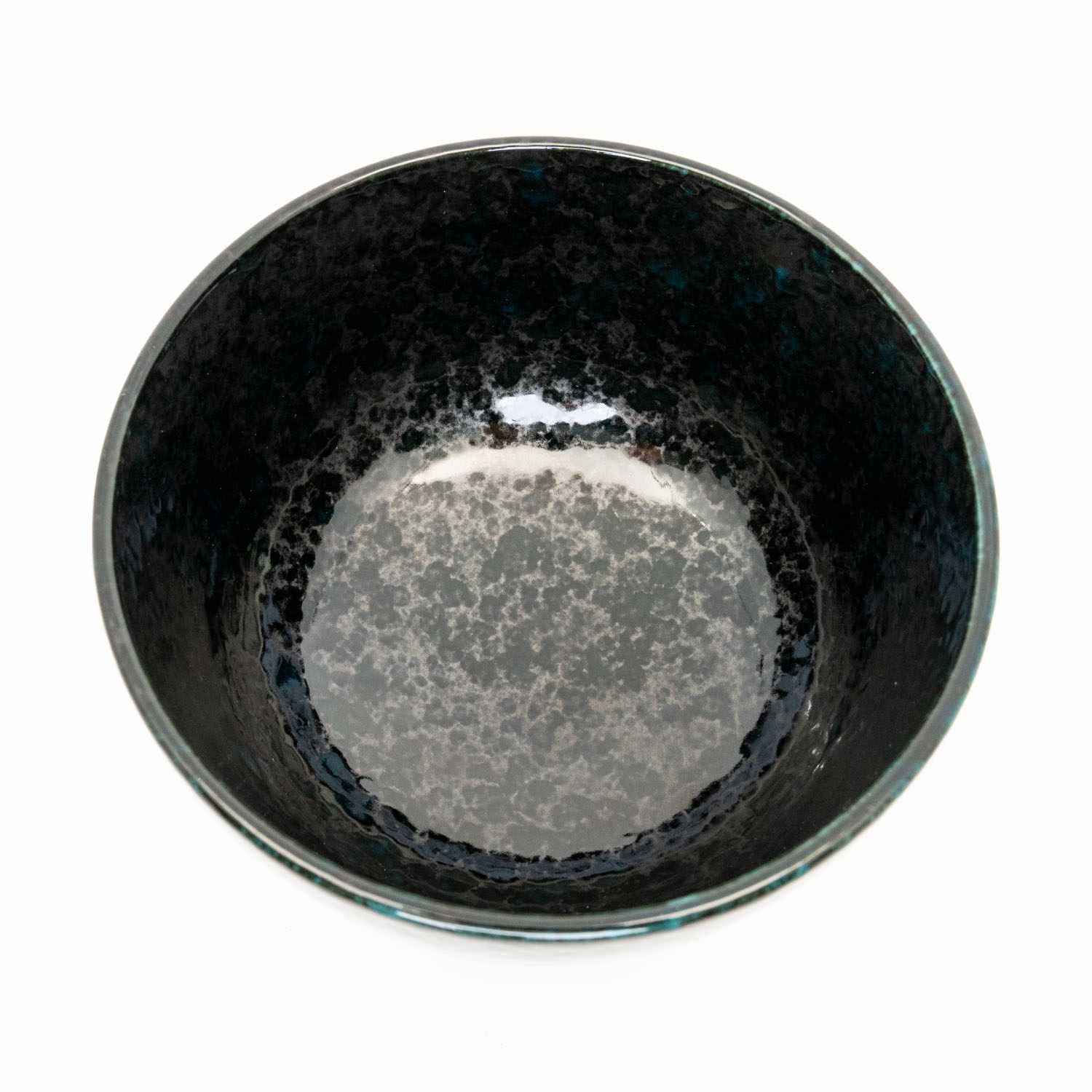 Image of Black Mottled Bowl 6.5" 3