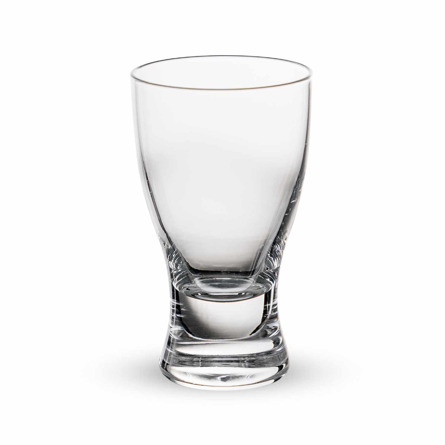 Image of Clear Curve Glass Sake Cup 1