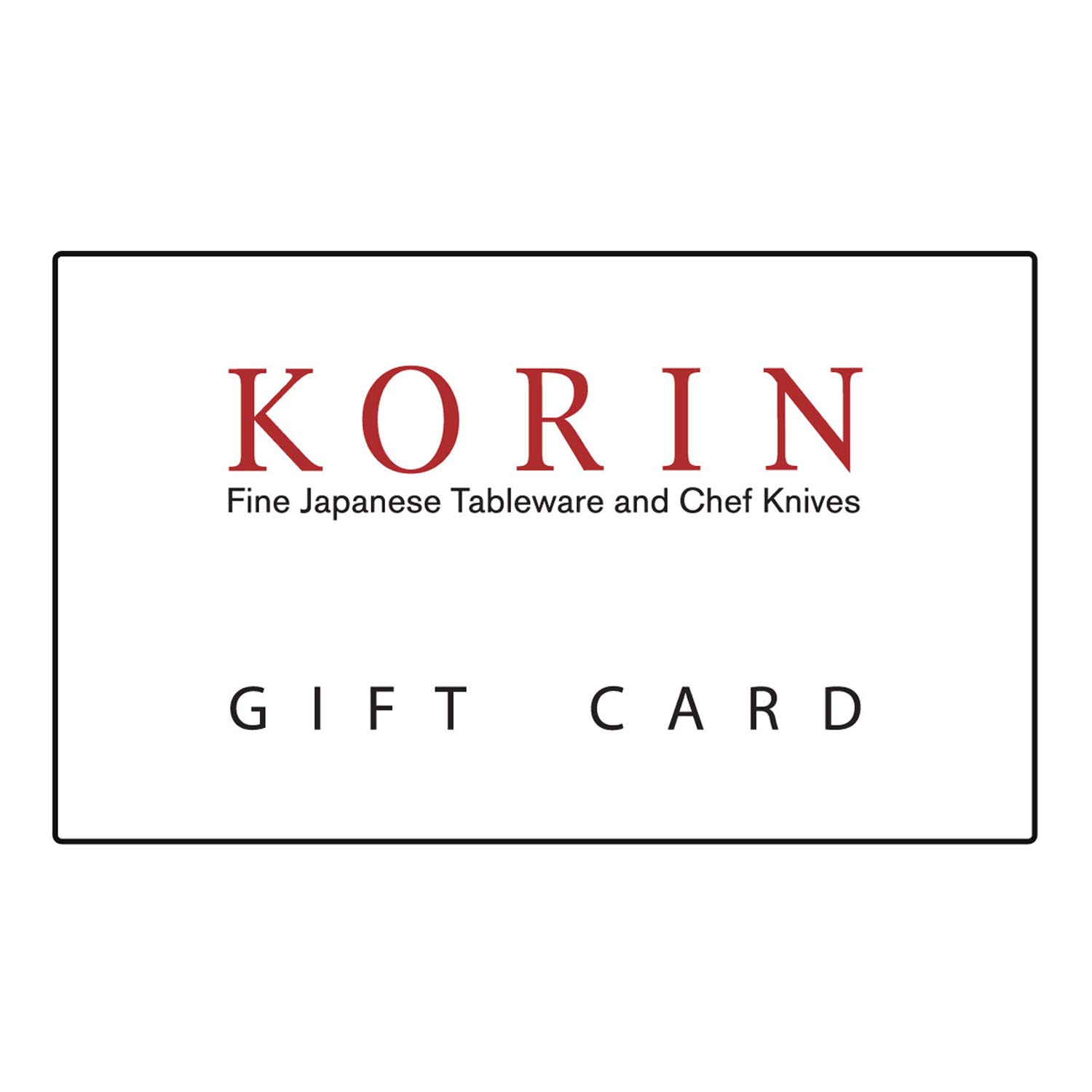 Knife Sharpening Gift Card