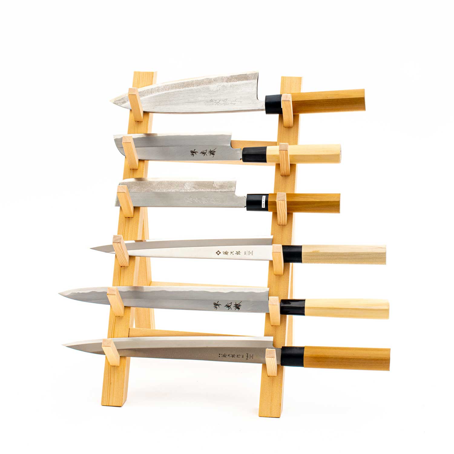 Image of Wooden Knife Stand 6 Piece 2