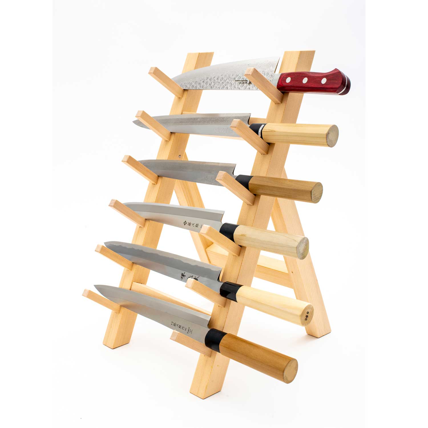 Image of Wooden Knife Stand 6 Piece 3