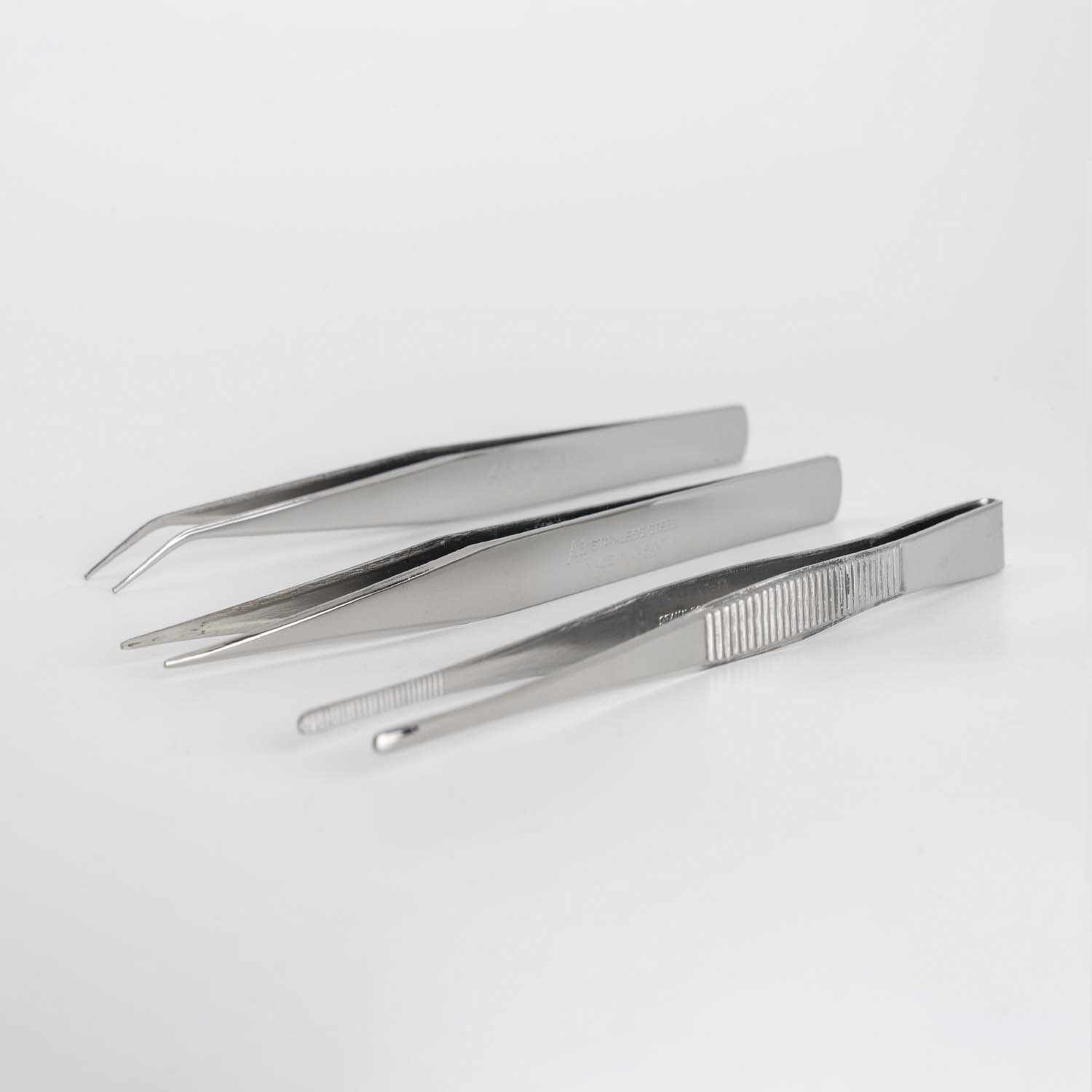 Plating Tweezers - Set of 3 hover-image