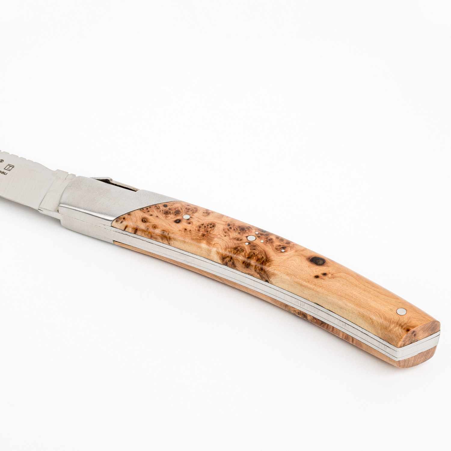 Image of Le Thiers Pirou Prestige Steak Knives w/ Juniper Wood Handle (Set of 6) 3