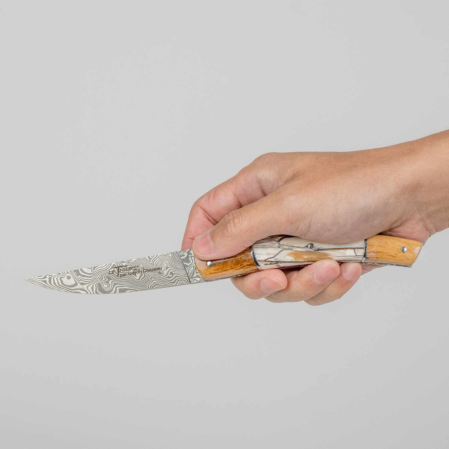 Le Thiers Pirou Tri-Bone Folding Knife hover-image