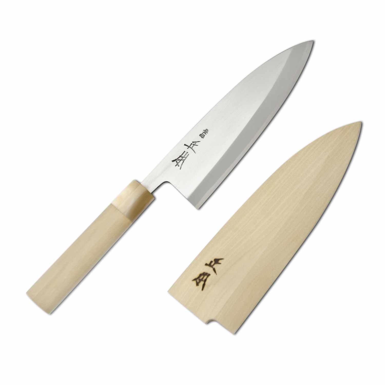 Masamoto KS Honkasumi Gyokuhaku-ko Japanese Chef's Deba Knife