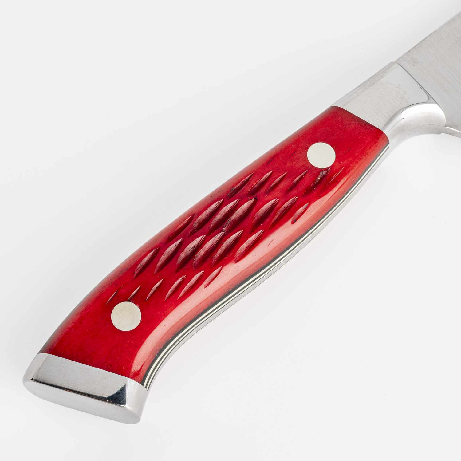 Nenohi Nenox Red Bone Handle Yo-Deba 6.4" (16.5cm) hover-image