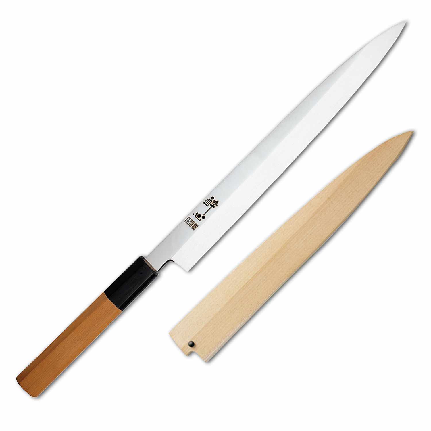 9 Carving Knife, Yew Wood Handle