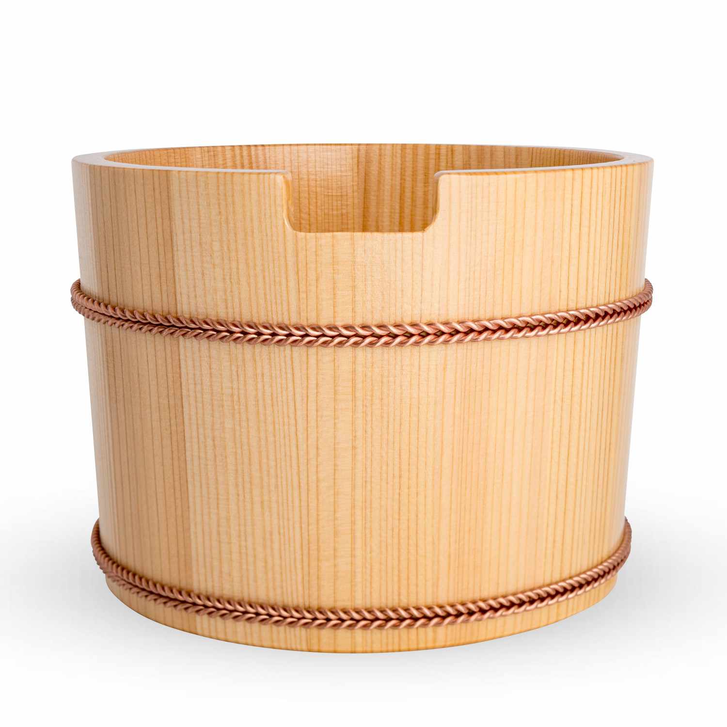 Image of Sawara Cypress Wood Sake Cooler 1