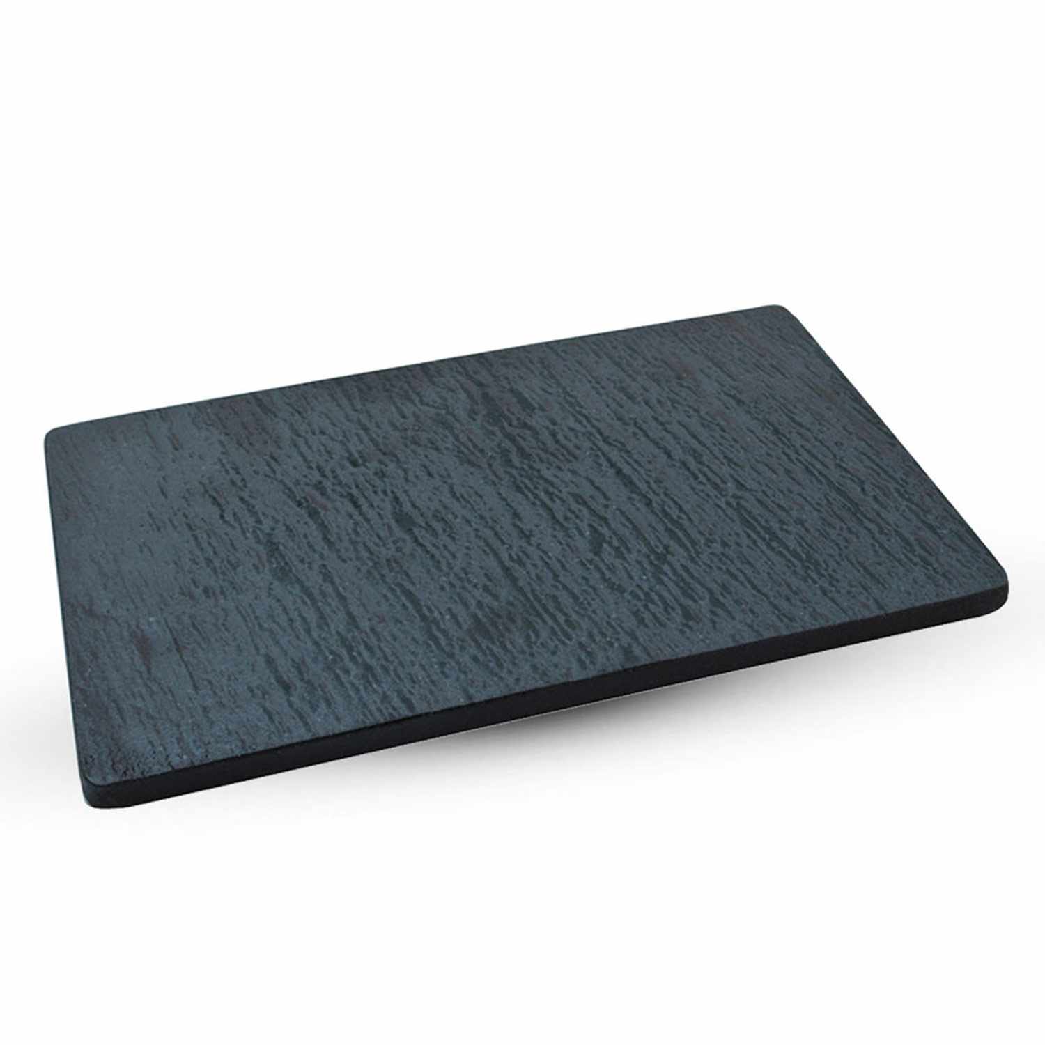 Slate Black Rectangular Plate 10.5