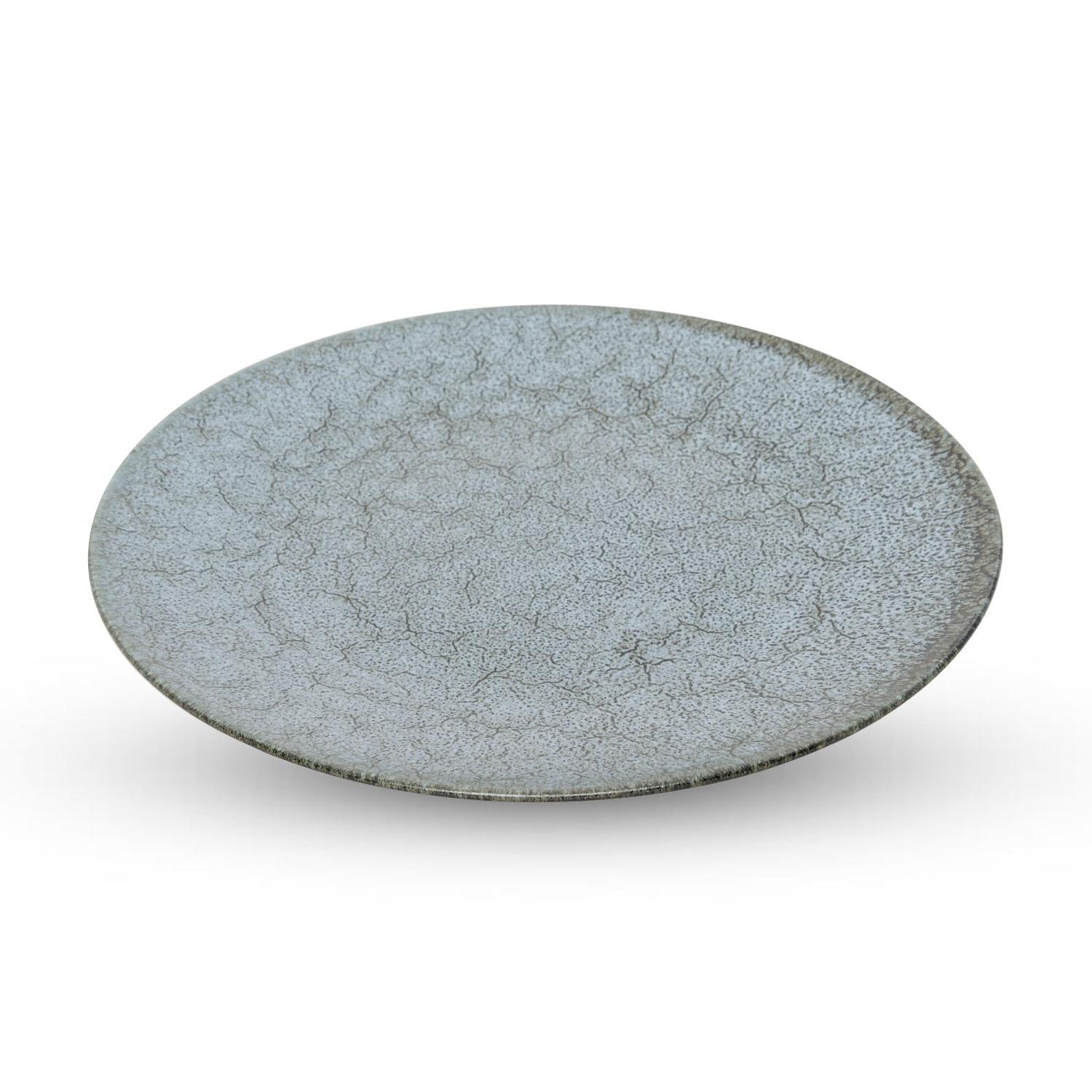 Image of Sora Gray Round Plate 11.25" 1