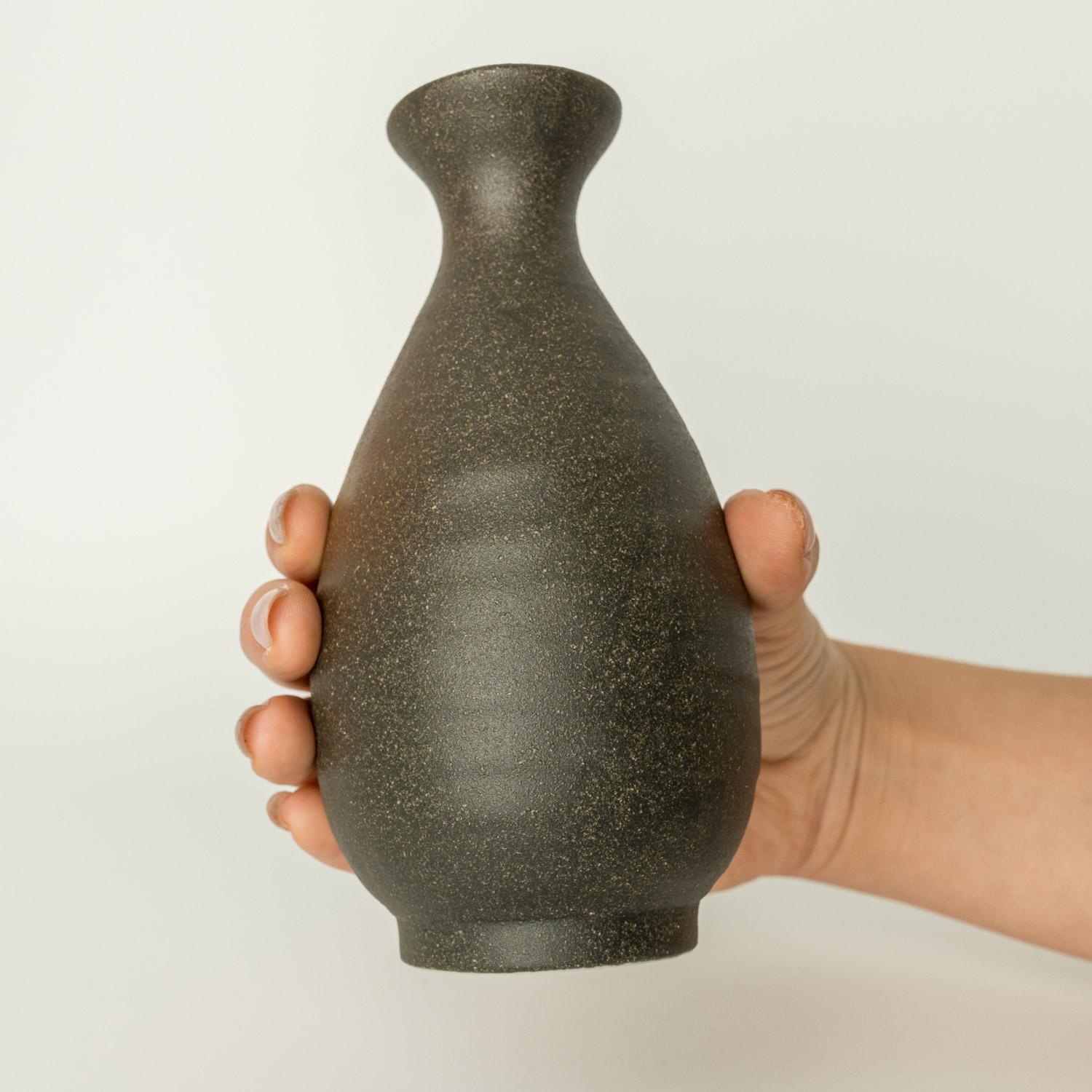 Image of Bizen Fu Sake Bottle 10 oz 3