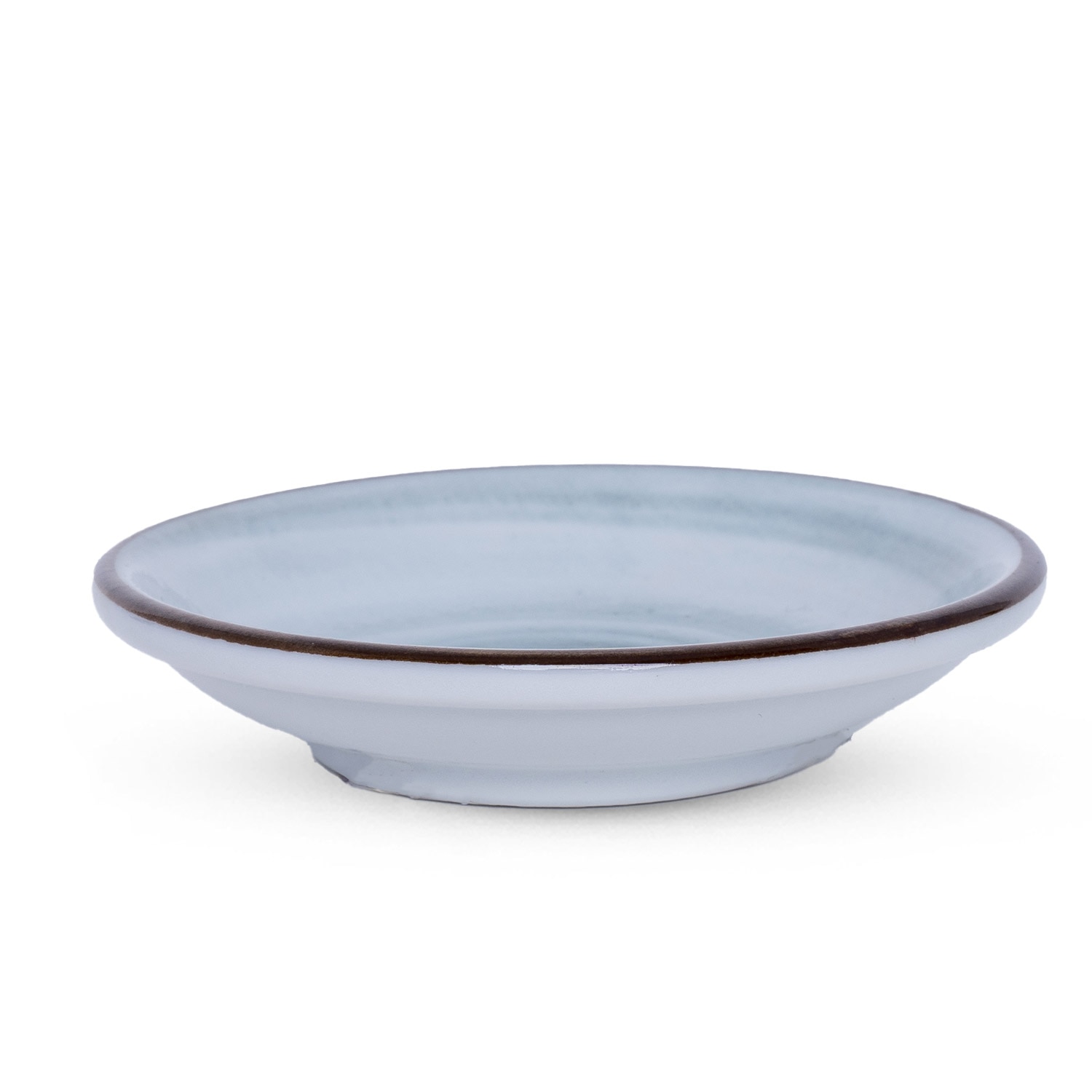 Image of Shiro Uzu Round Sauce Dish 2