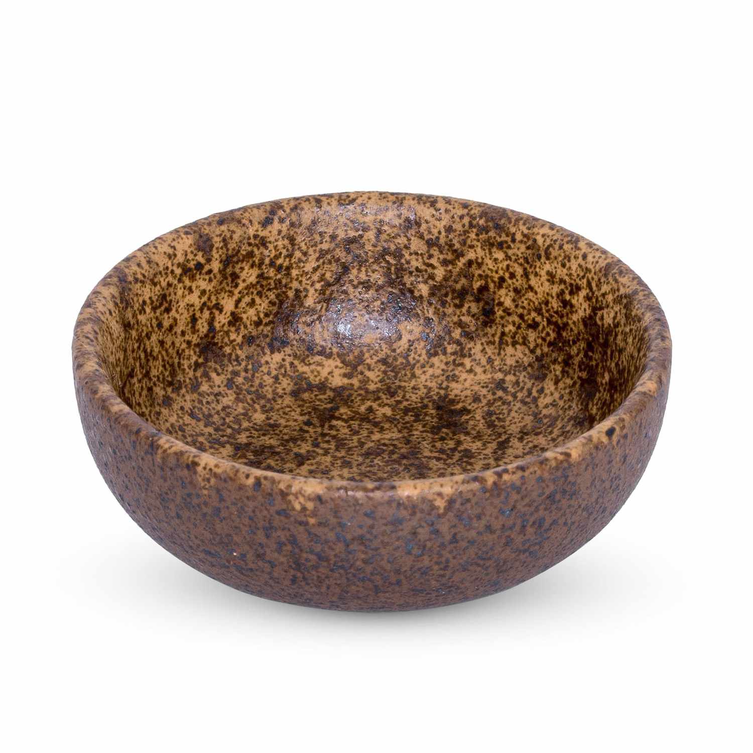 Eki Brown Round Sauce Dish