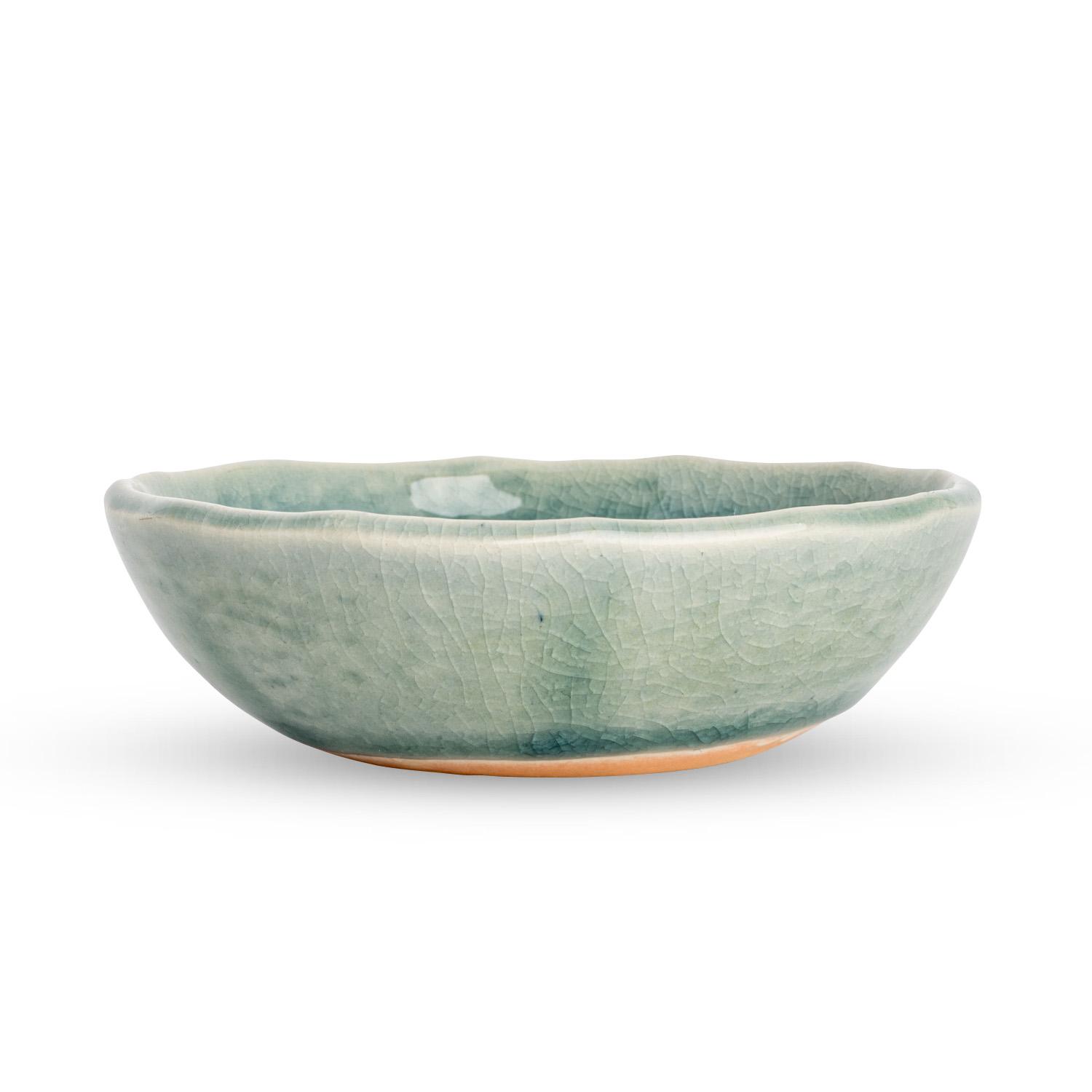 Image of Blue Kanire Round Sauce Dish 2