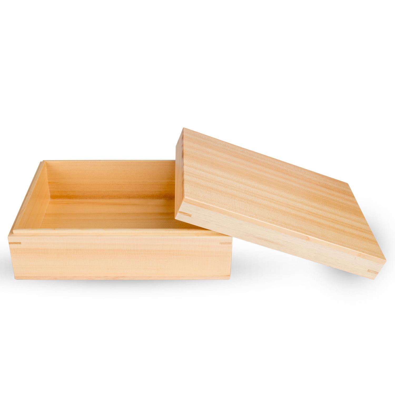 Hinoki Wooden Lidded Box 8" hover-image