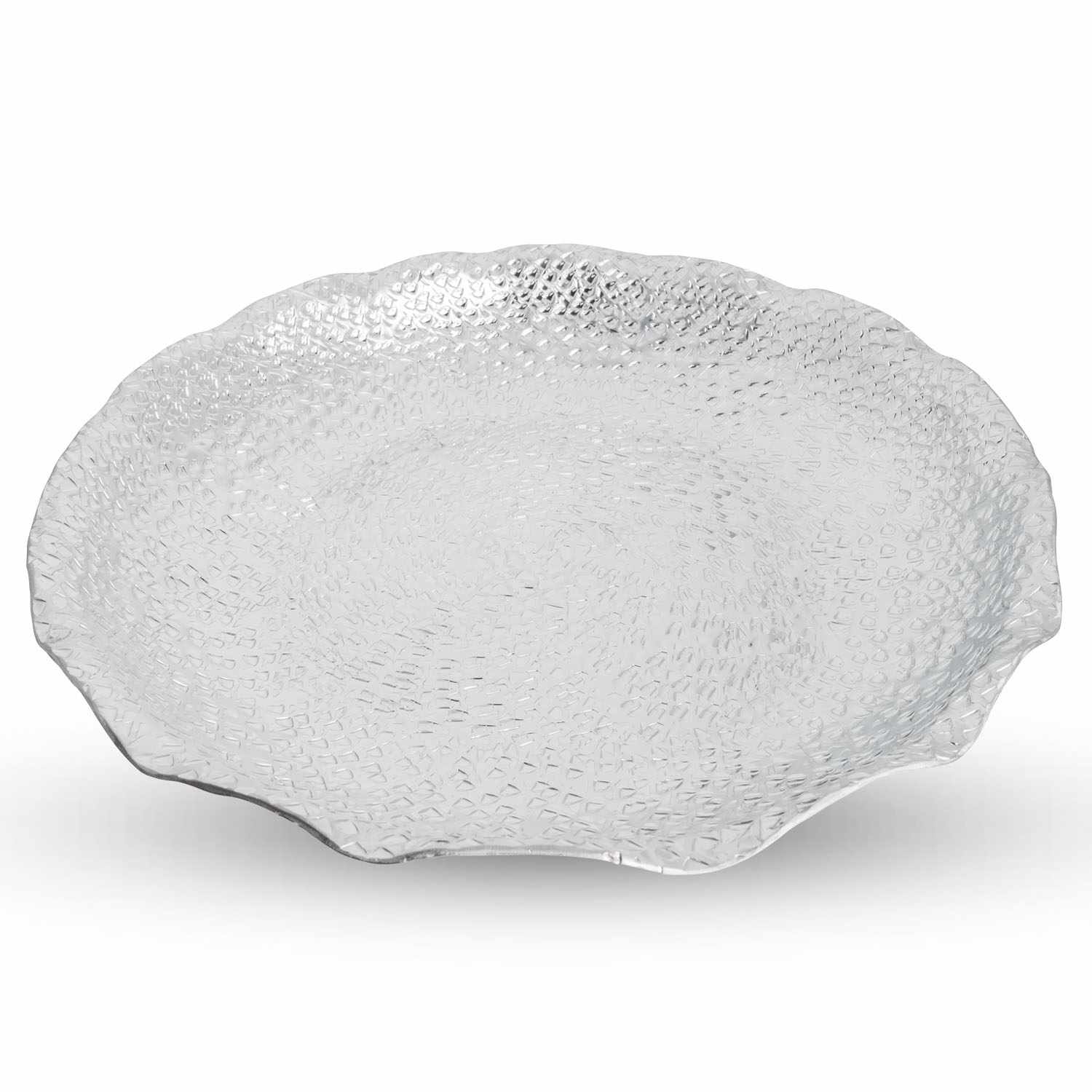 Aluminium Flower (Moribachi) Serving Bowl 15.75"