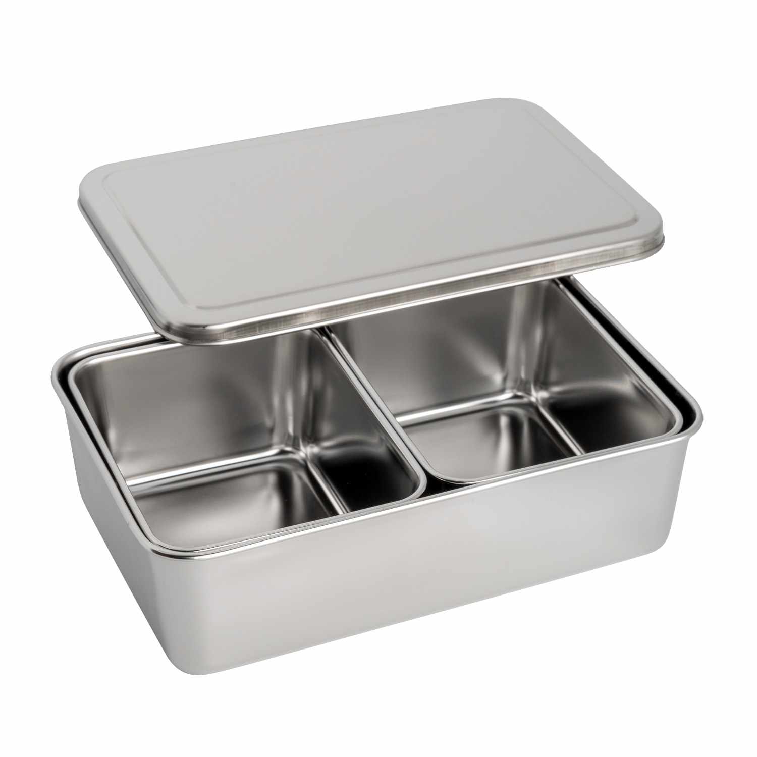 Stainless Steel Yakumi Pan - 6 Compartments