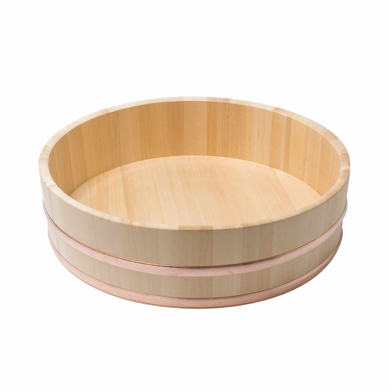 Sushi Making Kit Rice Mixing Bowl Tub Japanese Hangiri Bamboo