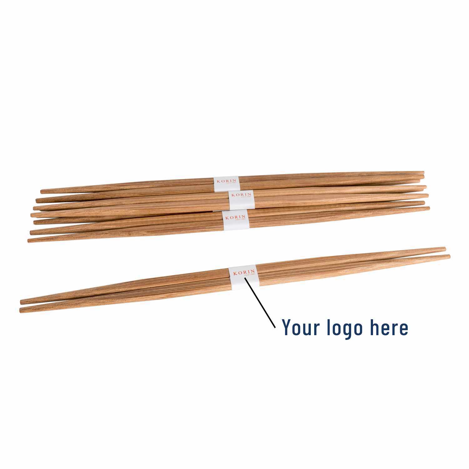 Disposable Chopsticks, Pack Of 40 Pair - Brown